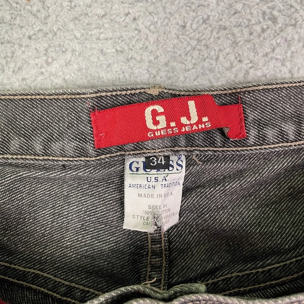 Vintage 90s guess jeans baggy jean shorts‎
